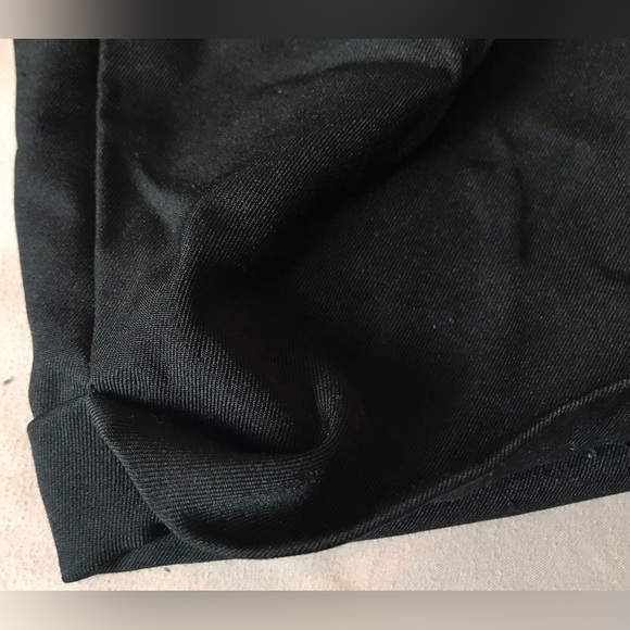 Y2K Elite Black Tailored & Cuffed Trouser Pants - 12 REG - Picture 5 of 11